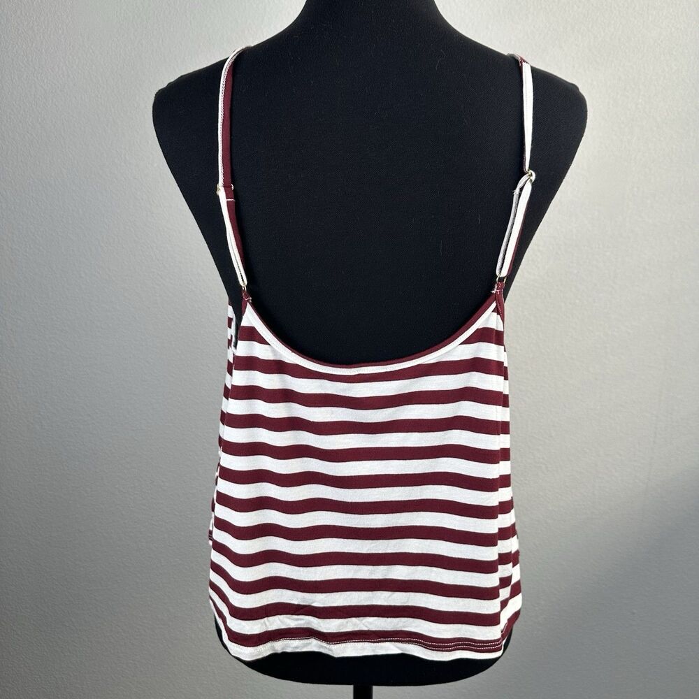 Free People Intimately Bundle Of 2 Casual Crop Tee & Striped Tank Both Womens XL - Picture 10 of 16